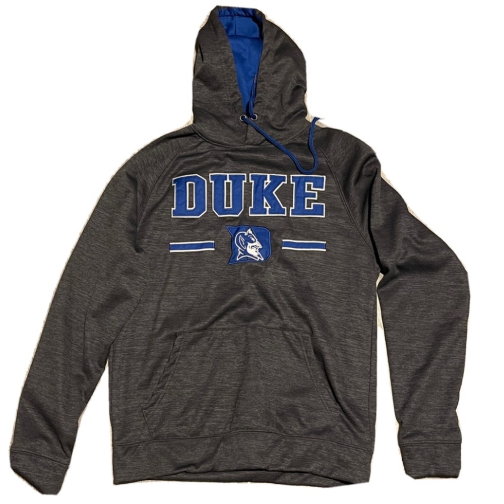 Duke hoodie heather gray- size medium
